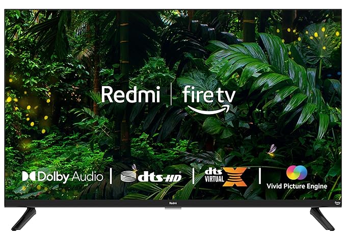Redmi 80 cm (32 inches) F Series HD Ready Smart LED Fire TV L32R8-FVIN (Black